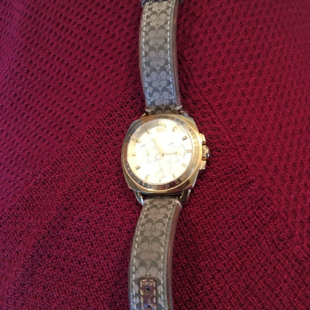 Authentic Coach Large Face Style Watch - Picture 5 of 10